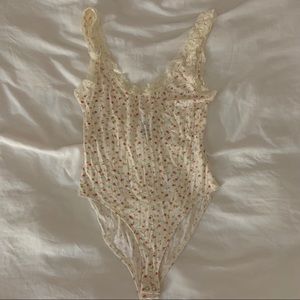 Forever 21 Floral Bodysuit